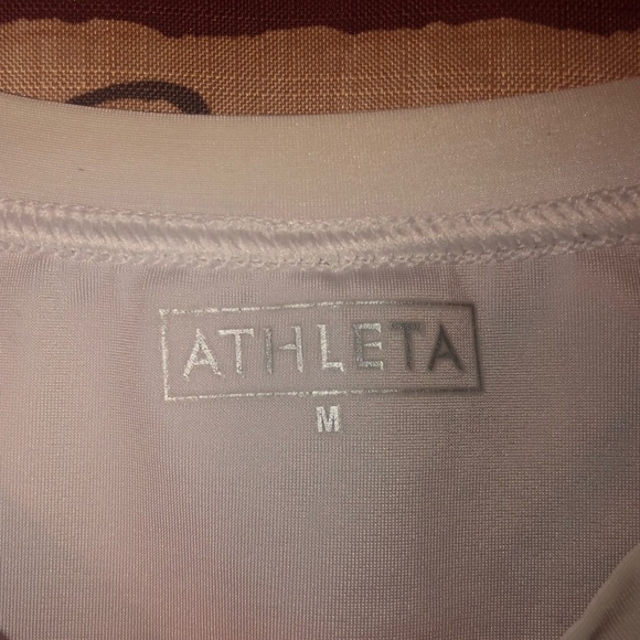 Athleta Brand Rash Gaurd Swim Top size M - Picture 2 of 3